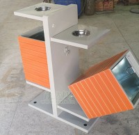 深圳分類鋼木垃圾桶 全力配合國家園林縣城創建